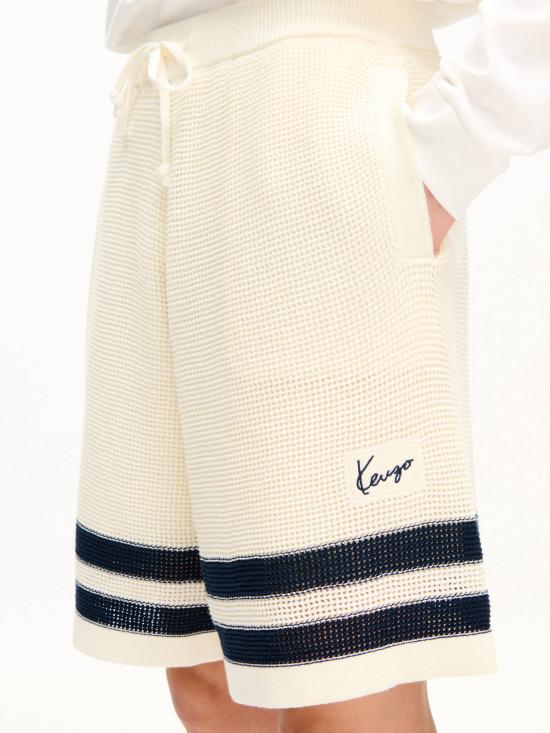 26FW 겐조 스트레이트 팬츠 FG65PA8003EH02 BIANCO - KENZO