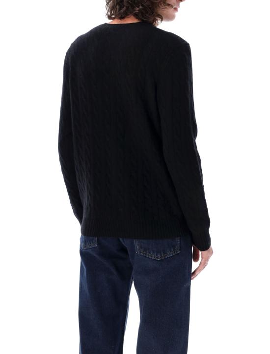 26FW 폴로 랄프로렌 케이블 니트 스웨터 710876762001 NERO - POLO RALPH LAUREN