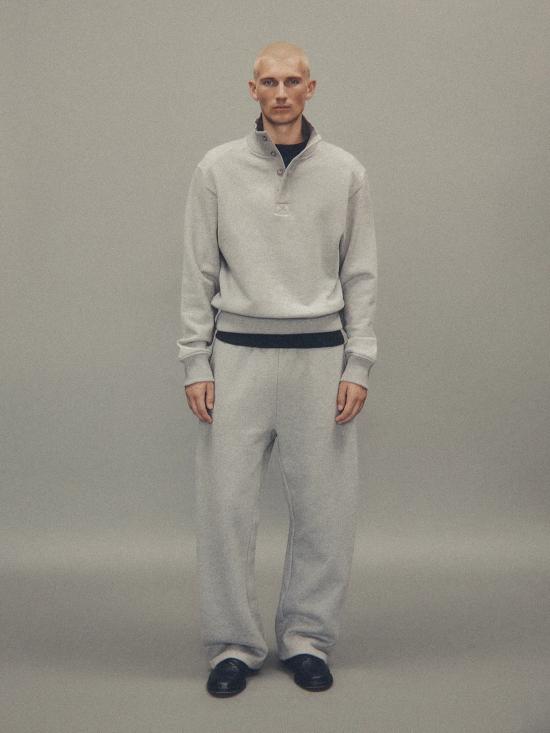 26FW 엔타이어 스튜디오 스웨터 ESFW26PU01012GREYMARLE GRIGIO