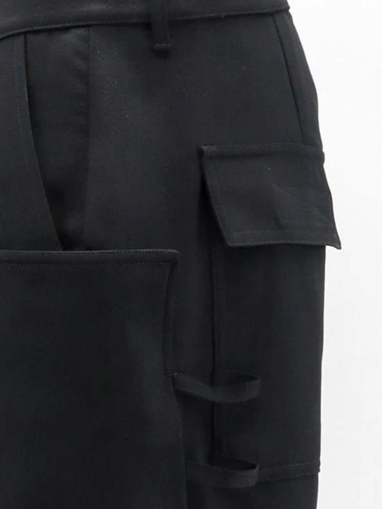 26FW 릭 오웬스 스트레이트 팬츠 RU02F4346WT09 NERO - RICK OWENS