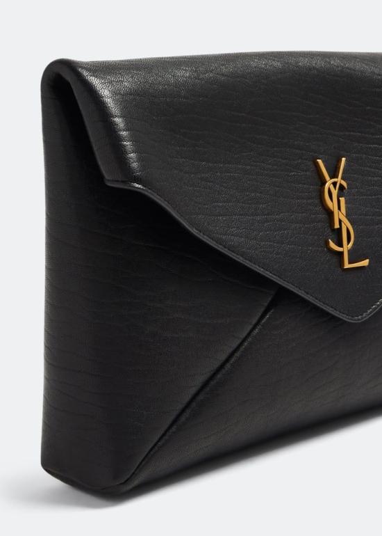 26FW 생로랑 카산드라 라지 엔벨로프 파우치 769307AACYT1000 NERO - SAINT LAURENT