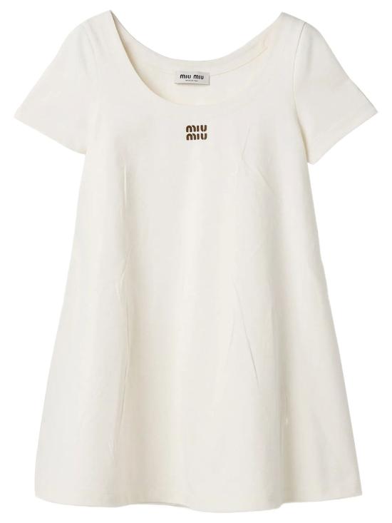 26FW 미우미우 스웨터 MF6409SOOO1965 F0009 WHITE