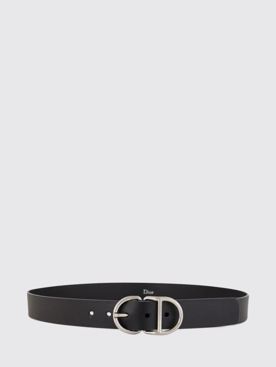 26FW 디올 가죽 벨트 4710PDTOL 00N BLACK DOM