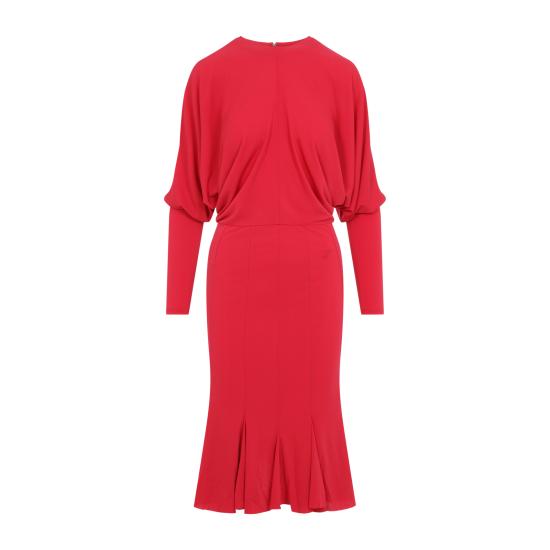 26FW 자크뮈스 미디 원피스 DRW00904AJ00309 470 RED - JACQUEMUS