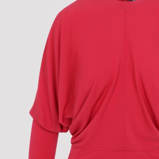 26FW 자크뮈스 미디 원피스 DRW00904AJ00309 470 RED - JACQUEMUS