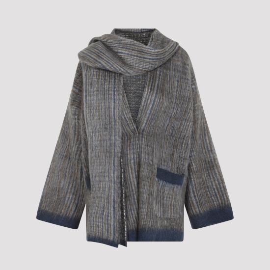 26FW 브루넬로 쿠치넬리 스웨터 M2I247016 CXA37 GRIGIO BLU - BRUNELLO CUCINELLI