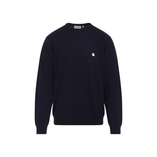 26FW 칼하트 WIP 메디슨 스웨터 I0308410COXX DARK NAVY WAX - CARHARTT WIP