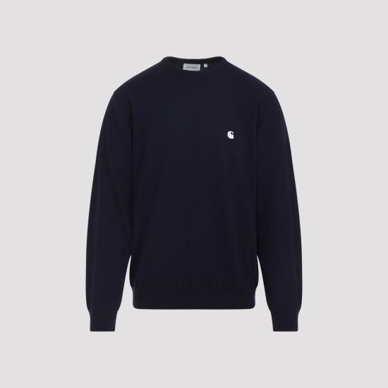 26FW 칼하트 WIP 메디슨 스웨터 I0308410COXX DARK NAVY WAX