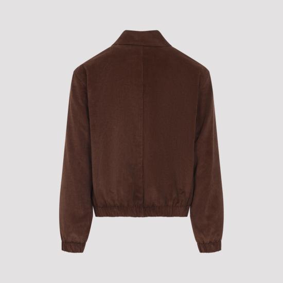 26FW 아미 울 아미 드 꾀흐 패딩 재킷 HJK830 CO0089 2221 CHOCOLATE BROWN - AMI