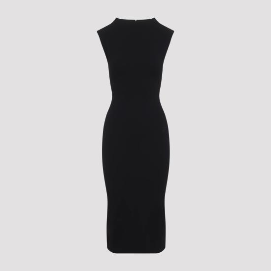 26FW 자크뮈스 미디 원피스 DRW00889AW00476 990 BLACK - JACQUEMUS