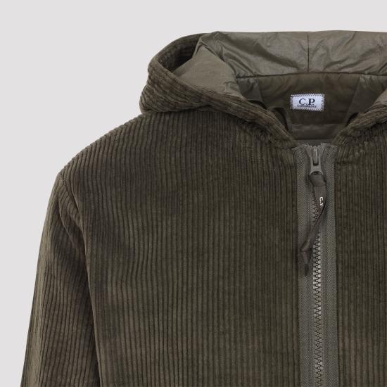 26FW 씨피 컴퍼니 후드 티셔츠 21CMSS221A 110472G 683 IVYGREEN - C.P. COMPANY