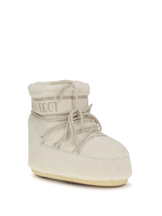26FW 문부츠 아이콘 나일론 로우 부츠 80D1409700 H017 WHITE - MOON BOOT