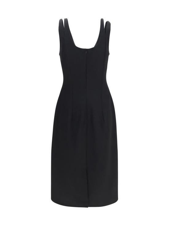 26FW 베르사체 원피스 10267001A17793 1B000 BLACK - VERSACE