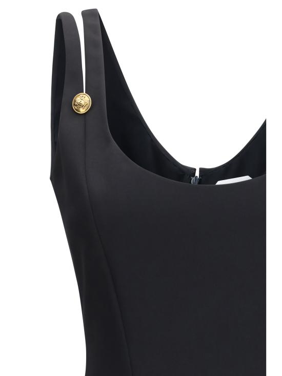 26FW 베르사체 원피스 10267001A17793 1B000 BLACK - VERSACE