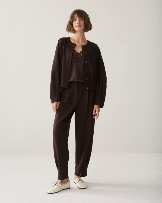  Summum 자켓 Punto 밀라노 재킷 초콜릿 브라운 - OTHER BRANDS