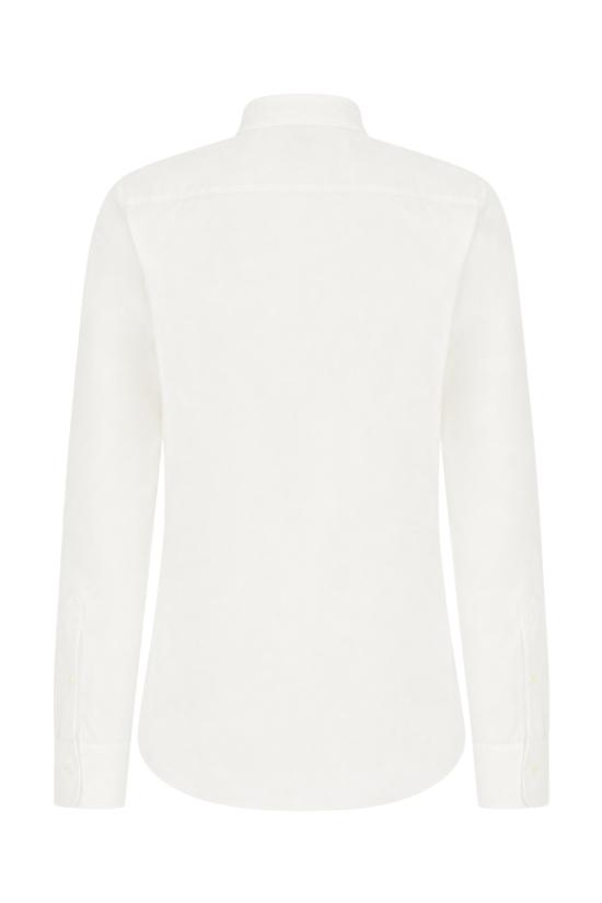 26FW 버버리 레귤러 핏 코튼 포플린 셔츠 8111217 A1464 WHITE - BURBERRY