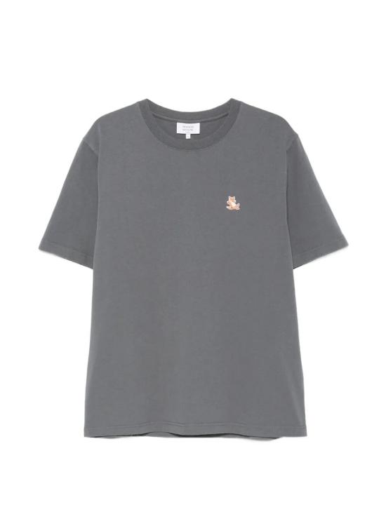 26FW 메종키츠네 반팔 티셔츠 MRMJT37KJ7025 0585 STONE GREY