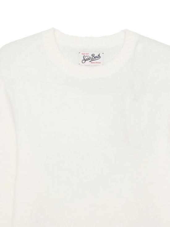 26FW 세인트바쓰 스웨터 REGE006 00023M 10 OFF WHITE - MC2 SAINT BARTH