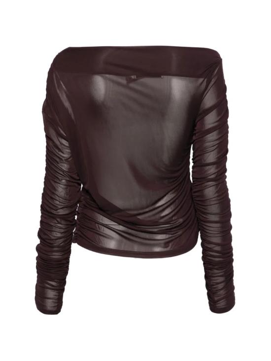 26FW 게스투즈 블라우스 10911495 109839 DEEP PLUM - GESTUZ