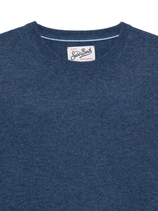 26FW 세인트바쓰 스웨터 REGE008 00025M DENIM - MC2 SAINT BARTH