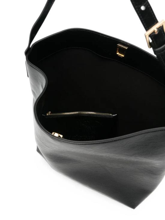 26FW 더모아레 토트백 262WTMZ00CVFL 0303A JET BLACK - THEMOIRE