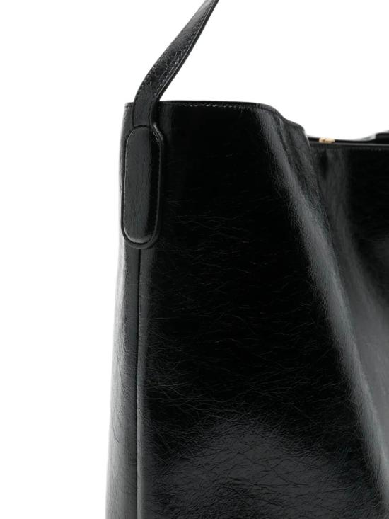 26FW 더모아레 토트백 262WTMZ00CVFL 0303A JET BLACK - THEMOIRE