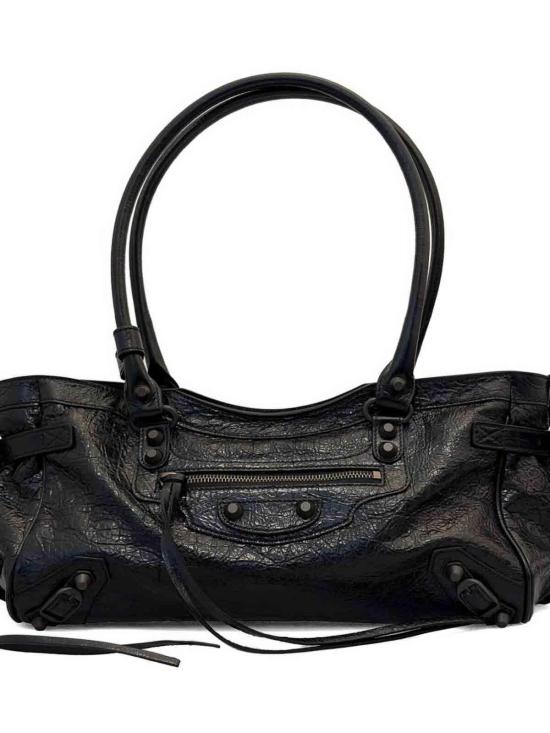 26FW 발렌시아가 르 시티 백 8676672ABEK1000 BLACK - BALENCIAGA