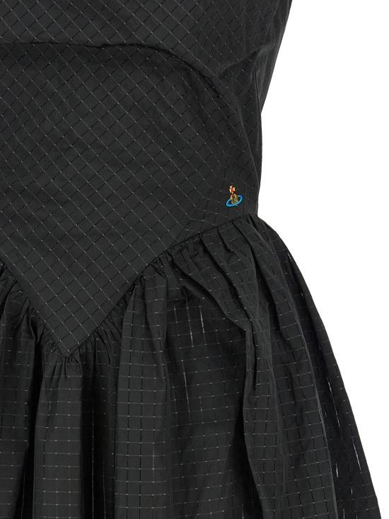 26FW 비비안웨스트우드 선데이 드레스 1101032ZW01JSN401 Black - VIVIENNE WESTWOOD