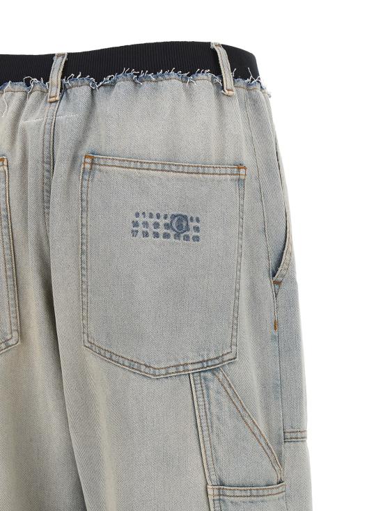 26FW MM6 메종마르지엘라 데님 팬츠 S62KB0272M30055970 Light Blue - MM6 MAISON MARGIELA
