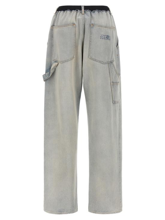 26FW MM6 메종마르지엘라 데님 팬츠 S62KB0272M30055970 Light Blue - MM6 MAISON MARGIELA
