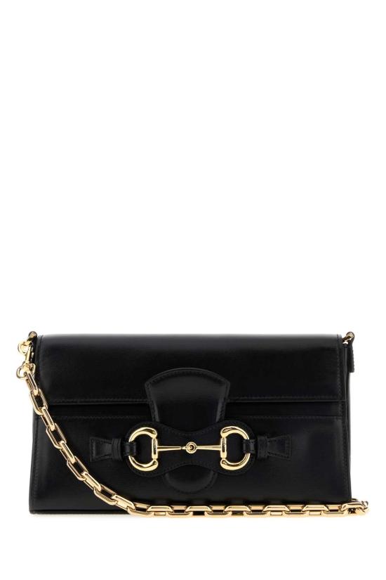 26FW 구찌 홀스빗 리스트레토 미디엄 숄더백 A006KQAAG8B 1000 BLACK