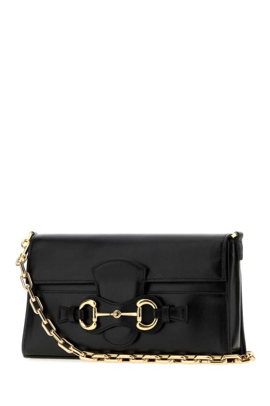 26FW 구찌 홀스빗 리스트레토 미디엄 숄더백 A006KQAAG8B 1000 BLACK - GUCCI
