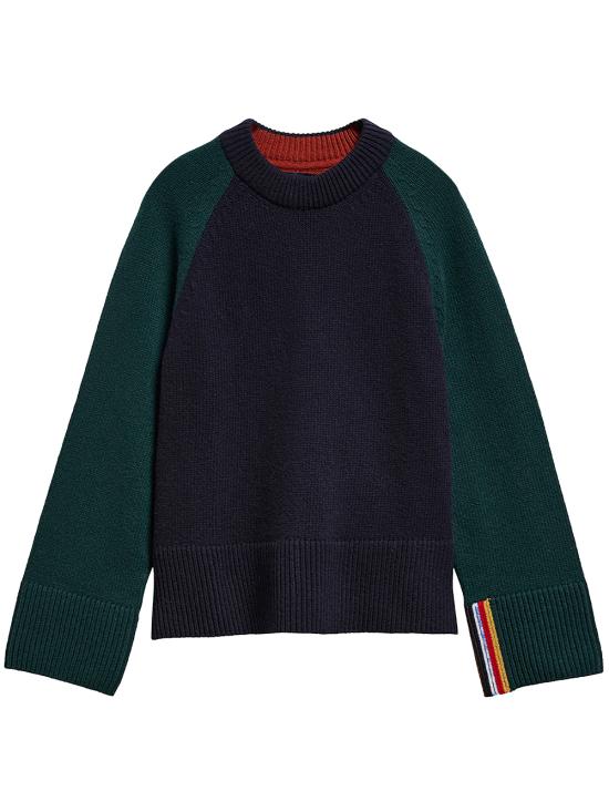 26FW 바버 스웨터 LKN1865 NY73 NAVY