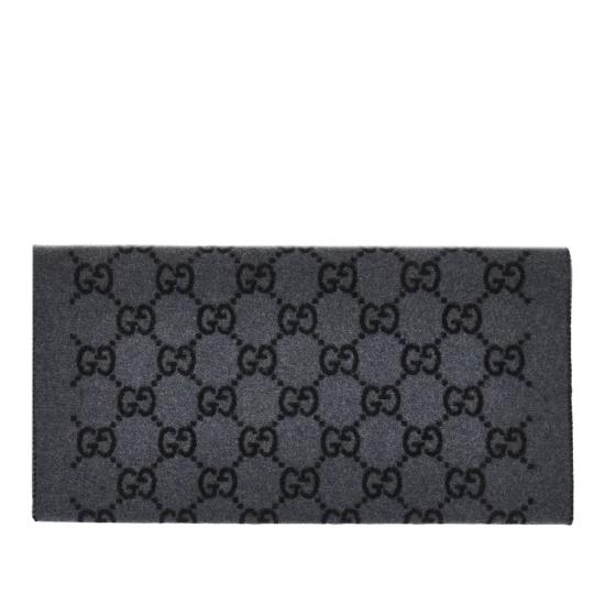 26FW 구찌 GG 캐시미어 스카프 8123174GABX Grey - GUCCI