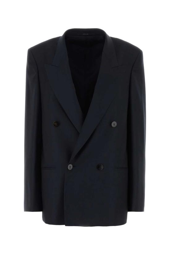 26FW 구찌 라이트 울 더블 브레스트 재킷 A0068ZZAVMD 4294 BLUEJAPAN