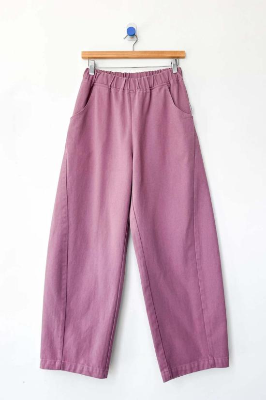  르 본 숍 크롭 팬츠 Le Bon Shoppe 아크 팬츠 Dusty Lilac - LE BON SHOPPE
