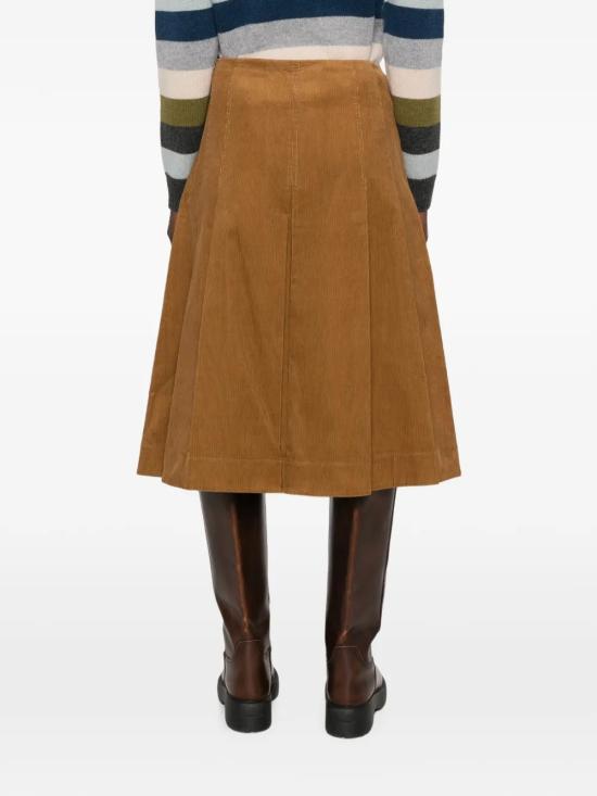 26FW 토리버치 스커트 185588291 Brown - TORY BURCH