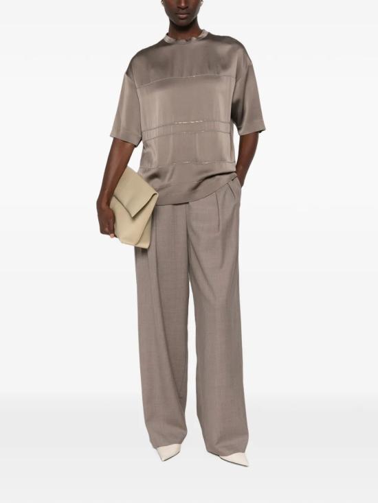 26FW 파비아나 필리피 탑 TPD226F742 M4651276 Beige - FABIANA FILIPPI