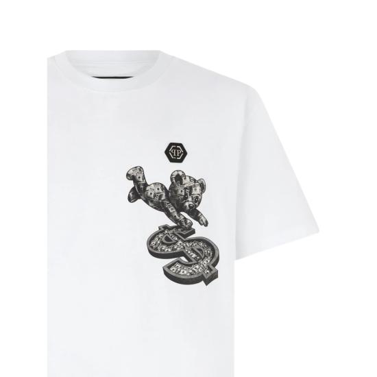 26FW 필립 플레인 탑 MTK9133 PJY002N 01 WHITE - PHILIPP PLEIN