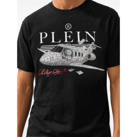26FW 필립 플레인 탑 MTK9135 PJY002N 02 BLACK - PHILIPP PLEIN