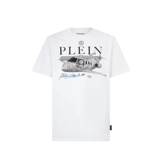 26FW 필립 플레인 탑 MTK9135 PJY002N 01 WHITE