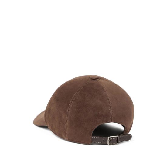 26FW 브루넬로 쿠치넬리 모자 MCAP9F151 C1129 BROWN - BRUNELLO CUCINELLI
