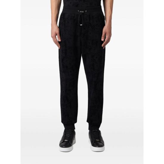 26FW 필립 플레인 트레이닝/조거 팬츠 MJT2861 PTE180N 0202 BLACK - PHILIPP PLEIN