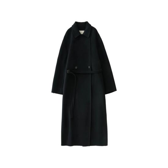 26FW 스튜디오 니콜슨 코트 SNW 1837 MORI DKNAV BLACK