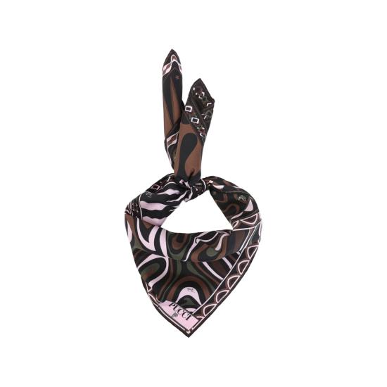 26FW 푸찌 머플러/스카프 6UGB44 6UC28 2 BLACK BROWN - PUCCI