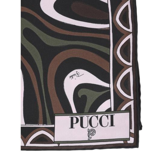 26FW 푸찌 머플러/스카프 6UGB44 6UC28 2 BLACK BROWN - PUCCI
