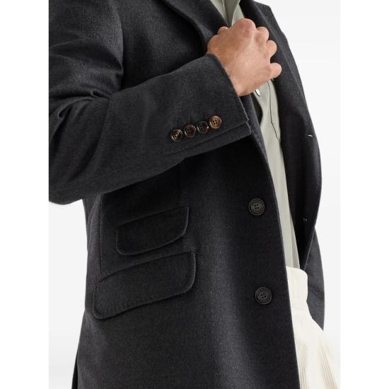 26FW 브루넬로 쿠치넬리 코트 MV4679039 CJC20 BLUE - BRUNELLO CUCINELLI
