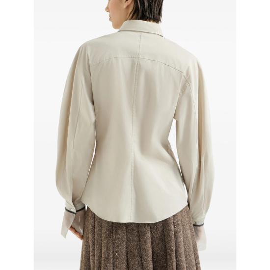 26FW 브루넬로 쿠치넬리 셔츠 M0091M2M16 C3786 NEUTRALS - BRUNELLO CUCINELLI
