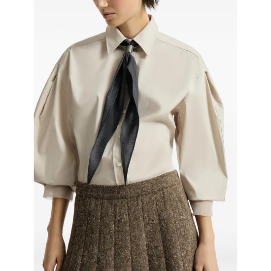 26FW 브루넬로 쿠치넬리 셔츠 M0091M2M16 C3786 NEUTRALS - BRUNELLO CUCINELLI