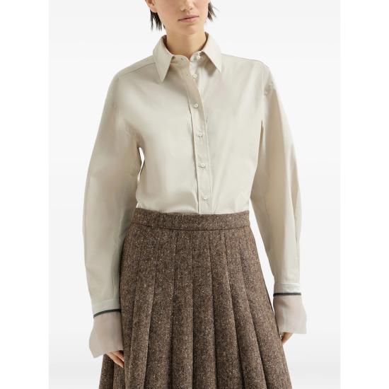 26FW 브루넬로 쿠치넬리 셔츠 M0091M2M16 C3786 NEUTRALS - BRUNELLO CUCINELLI